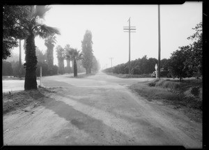 Intersection, West Rowland Street and South Hollenbeck Avenue, Covina, CA, 1932