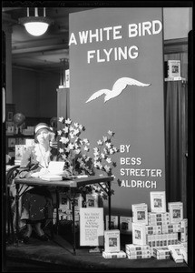 Bess Streeter Aldrich, author of "A White Bird Flying", Southern California, 1932