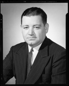 Portrait of George Bates, Southern California, 1940