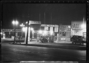 Hane Brothers service station, Southern California, 1934