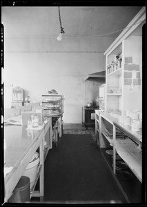 Restaurant in Brentwood, Challenge Cream and Butter Association assured, Los Angeles, CA, 1931