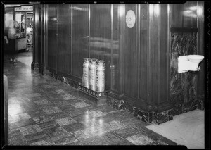 Fire extinguishers - 2nd floor, The May Co., Southern California, 1934