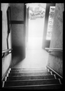 Entrance to building, 8530 South Vermont Avenue, Los Angeles, CA, 1932