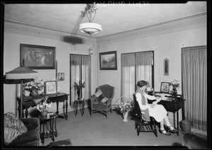 Eastman Apartments (interior & exterior), Southern California, 1926