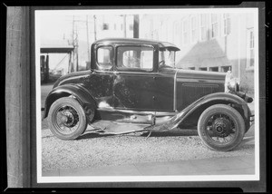 Ford coupe, Southern California, 1934