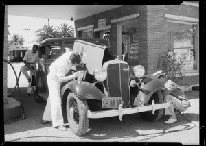 "What's wrong with this station?", Southern California, 1934