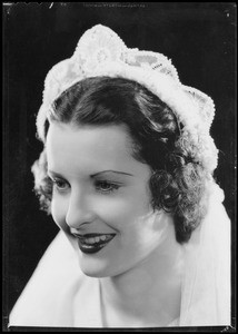 Bride, Southern California, 1935