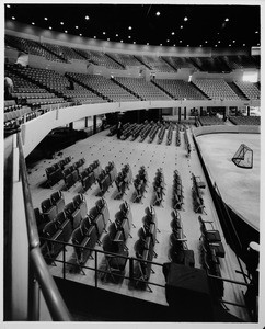 Los Angeles Memorial Sports Arena, interior view, newly constructed