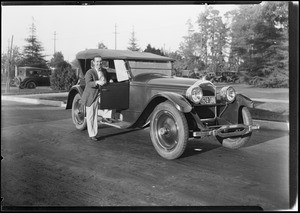 Packard, Mr. Kelley, Southern California, 1924