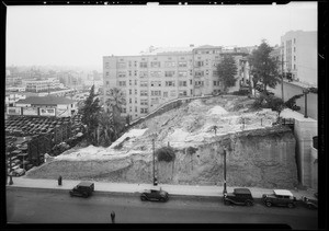 Site of building for California Fruit Growers Exchange, Southern California, 1934