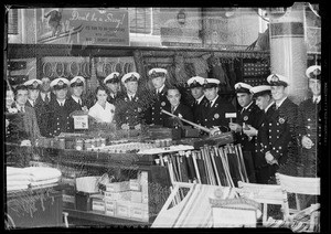 Group of Chilean navy officers, Southern California, 1936