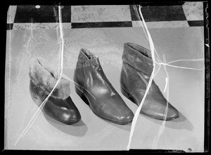 Slippers, Southern California, 1935