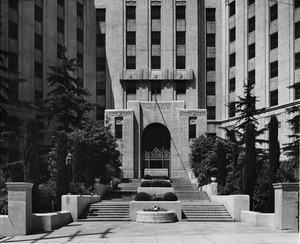 Cedars of Lebanon Hospital on Fountain Avenue in Hollywood / Los Feliz section of Los Angeles