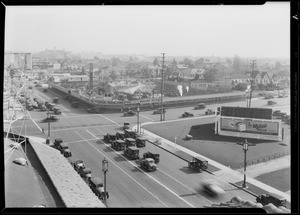 Progress of Pellissier Building, Wilshire Boulevard and South Western Avenue, Los Angeles, CA, 1930