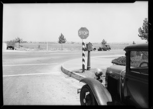 Intersection of 9th Street and Goodrich Street, Southern California, 1932