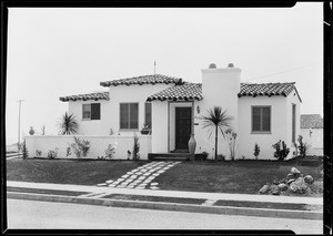 California model home, Southern California, 1929