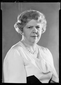 Portraits of Miss Adams, Miss Peterson and Mrs. Helen Fargutiar, Southern California, 1933