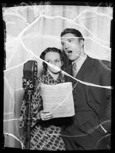 Jack Stanton, Peggy Gardner and Victor Young, Southern California, 1936