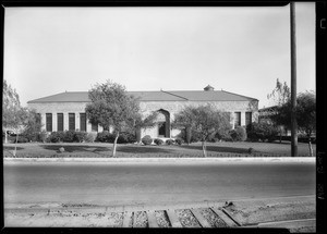 Exterior office, Pioneer Paper Co., Southern California, 1928