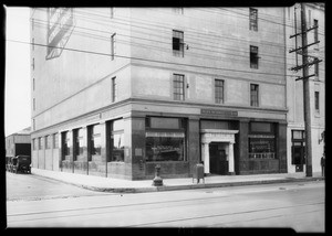 Pico & Normandie branch, Pacific-Southwest Bank, South Normandie Avenue & West Pico Boulevard, Los Angeles, CA, 1926