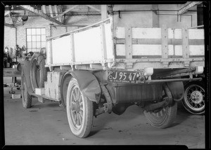 Truck body, File #6404, Southern California, 1933