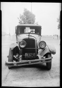 Nash coach, Union Auto Insurance, Southern California, 1931