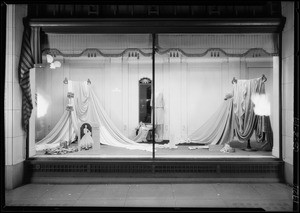 Vogue silk window, Southern California, 1926