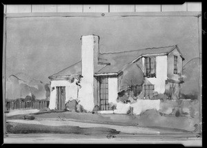 Sketches, Walter H. Leimert, Southern California, 1928