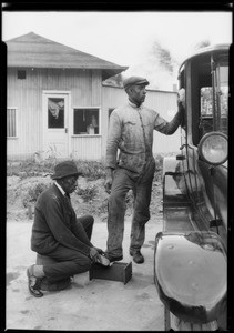 Yellow Cab drivers, Southern California, 1925