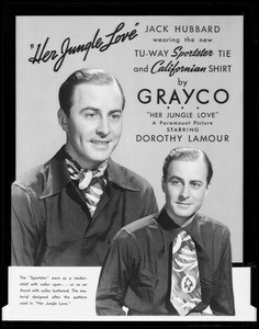 Grayco display cards, Southern California, 1938