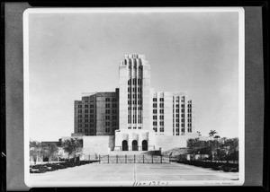 New views of County Hospital, Los Angeles, CA, 1931