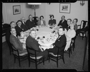 Executive meeting conference, Southern California, 1940