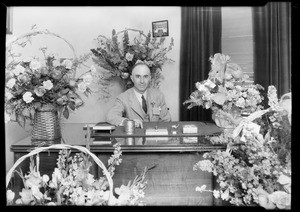 Insurance office of Sterling Life, 1300 Financial Center Building, Southern California, 1929