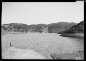 Bel Air Lake, Los Angeles, CA, 1924