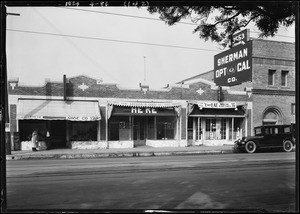 R.E. Shapland, 3575-3579 South Vermont Avenue, Los Angeles, CA, 1924