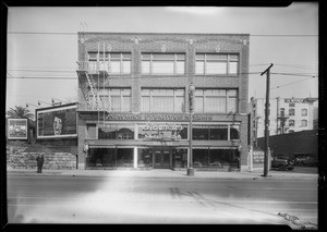 Stavnow's Furniture Co., 1315 West 7th Street, Southern California, 1928