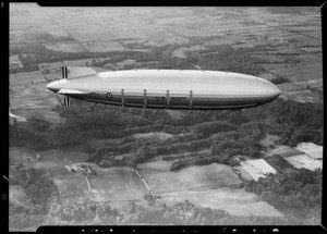 Zeppelin and tire & zeppelin composite, Southern California, 1932