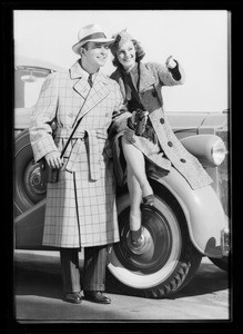 Fall fashions, Southern California, 1937