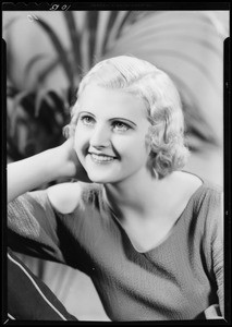 Portrait of Helene Stanhope, Southern California, 1933