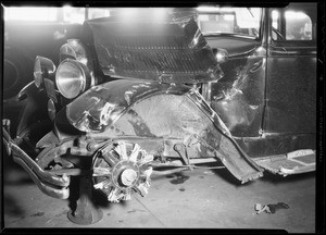 Nash sedan - owner B.O. Neil, William Loveloff, assured, Southern California, 1933