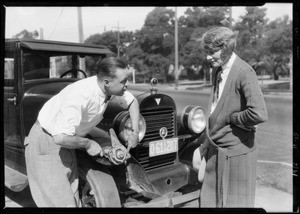 Martin shocks on Hudson, Southern California, 1926