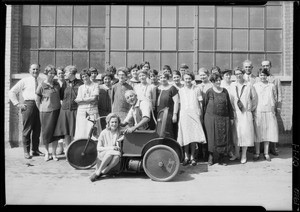 L.A. Creamery girls, Southern California, 1926