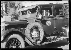 Lincoln Limousine Line, Southern California, 1931