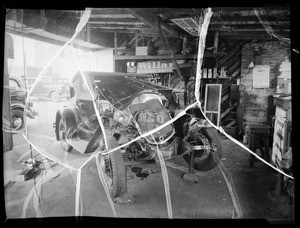 Chevrolet truck & Ford roadster, File #A.L. 5203, Southern California, 1935