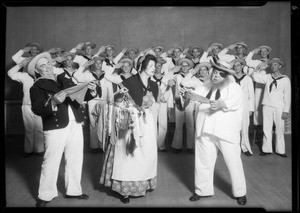 Play at Hollywood High School auditorium, 1521 North Highland Avenue, Los Angeles, CA, 1931