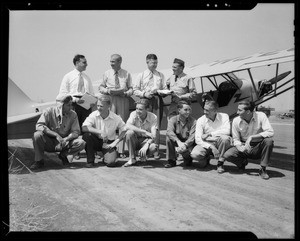 Aviation meet at Vail field, Commerce, CA, 1940