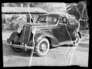 Chevrolet, Samuel Weil, owner, Southern California, 1935