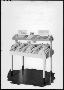 New candy rack, Southern California, 1931