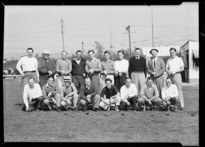 Signal Oil golfers & the winners, Southern California, 1935