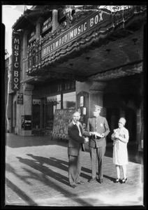 Will Morissey & cop, 6126 Hollywood Boulevard, Los Angeles, CA, 1927